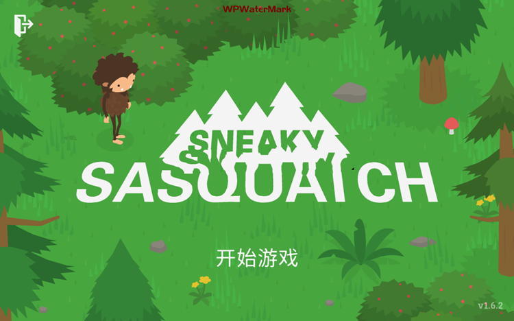 捣蛋大脚怪 鬼鬼祟祟的大脚怪 for Mac v1.9.1 Sneaky Sasquatch 中文原生版