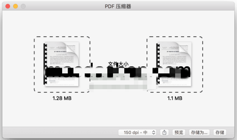 PDF Squeezer for Mac v4.3.4 中文破解版 PDF压缩工具