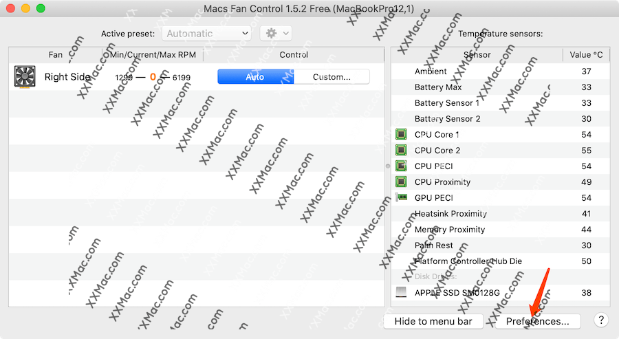 Macs Fan Control Pro Mac v1.5.12 中文破解版下载 风扇转速调节软件