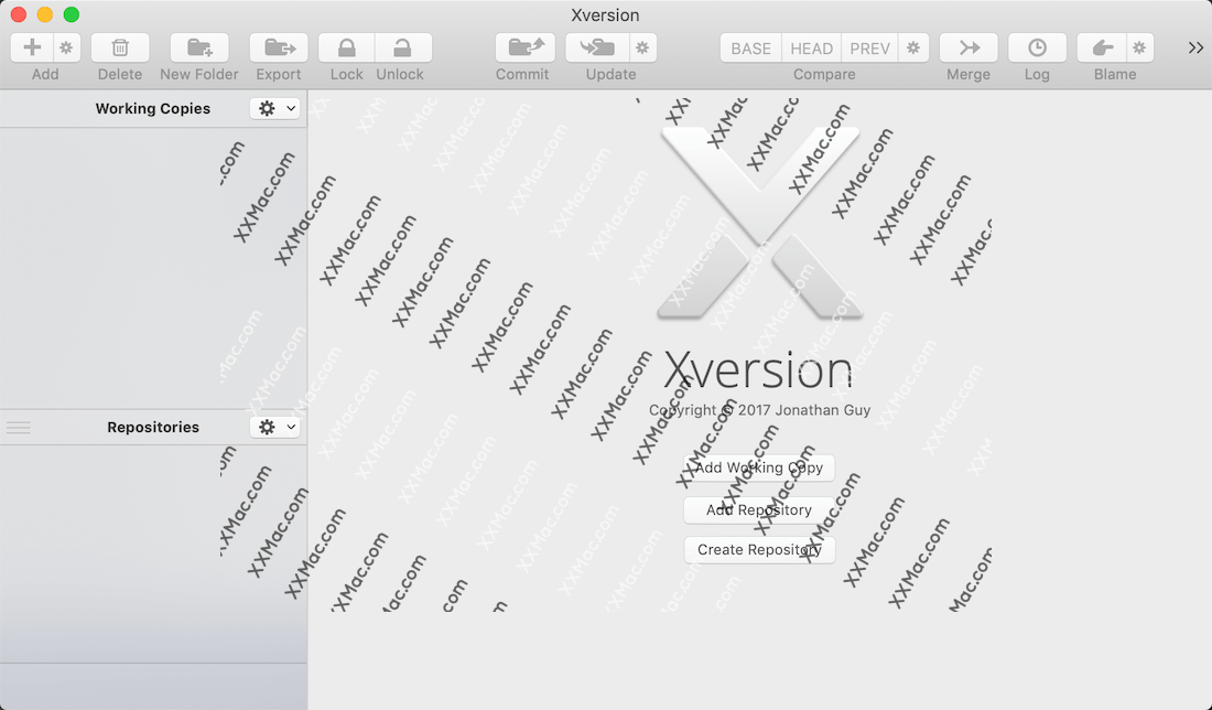 Xversion for Mac v1.3.8 英文破解版下载 SVN客户端