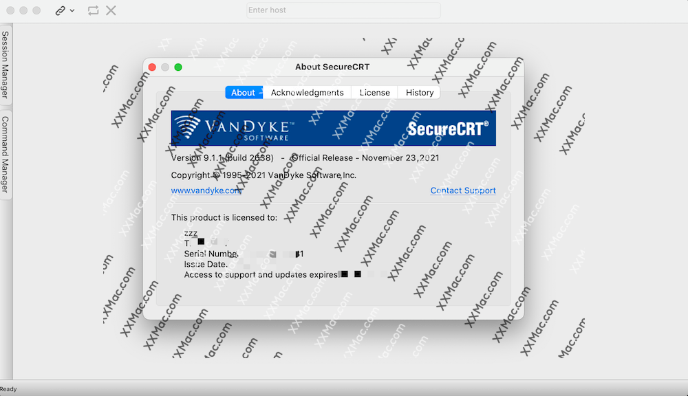 SecureCRT for Mac v9.2.2 英文破解版下载 SSH终端工具