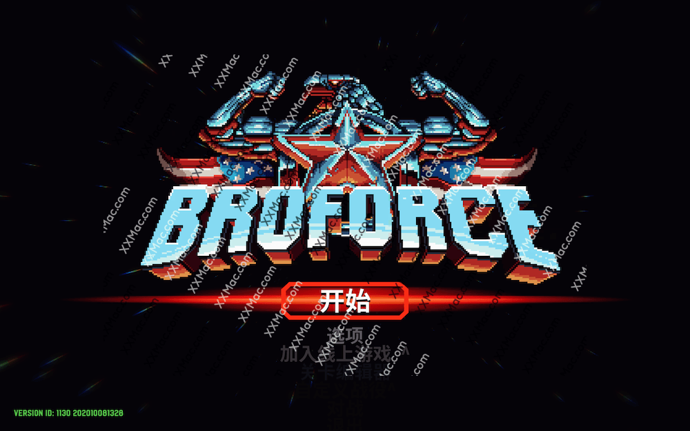 武装原型 Broforce for Mac v1130 中文破解版下载 横版闯关游戏