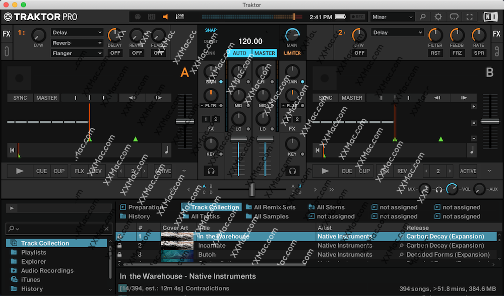 Native Instruments Traktor Pro 3 for Mac v3.3.0 英文破解版下载 专业DJ软件