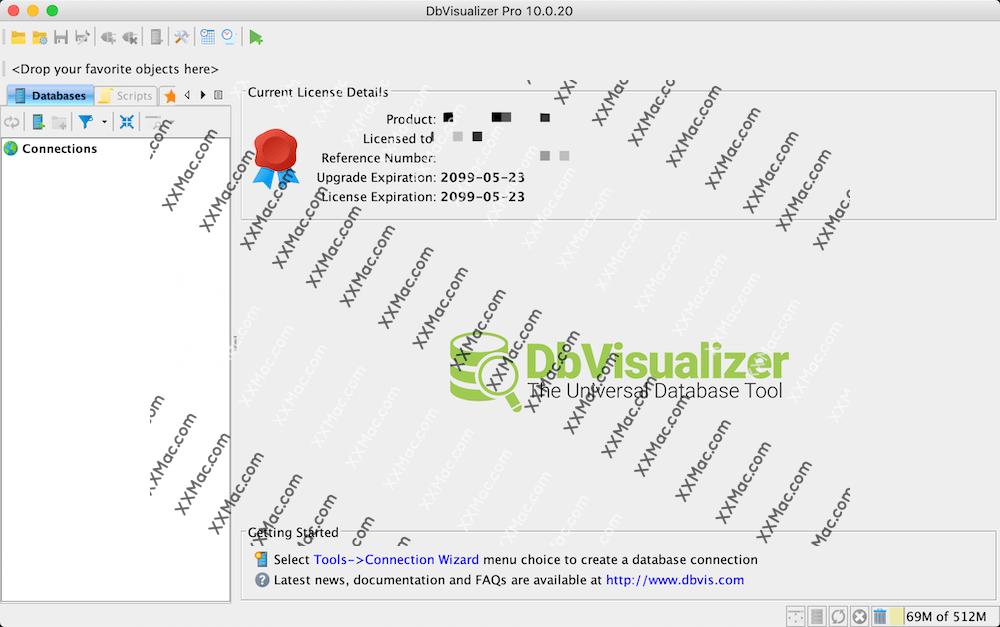 DbVisualizer Pro 10 for Mac v10.0.20 英文破解版下载 跨平台数据库管理工具