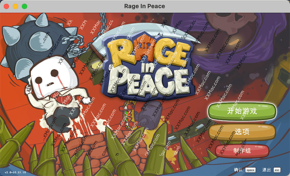 和平中的愤怒 Rage in Peace for Mac v1.0.51344 中文版 动作冒险游戏